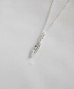 SENTI MICRO CHARM FEATHER SV マイクロチャーム羽ネックレス(シルバー925) コンポジット アクセサリー・腕時計 ネックレス シルバ...