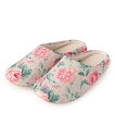 【SALE/20%OFF】LAURA ASHLEY HOME ワイルド ローズ柄 ルーム スリッパ ローラ アシュレイ シューズ・靴 その他のシューズ・靴 ベー...
