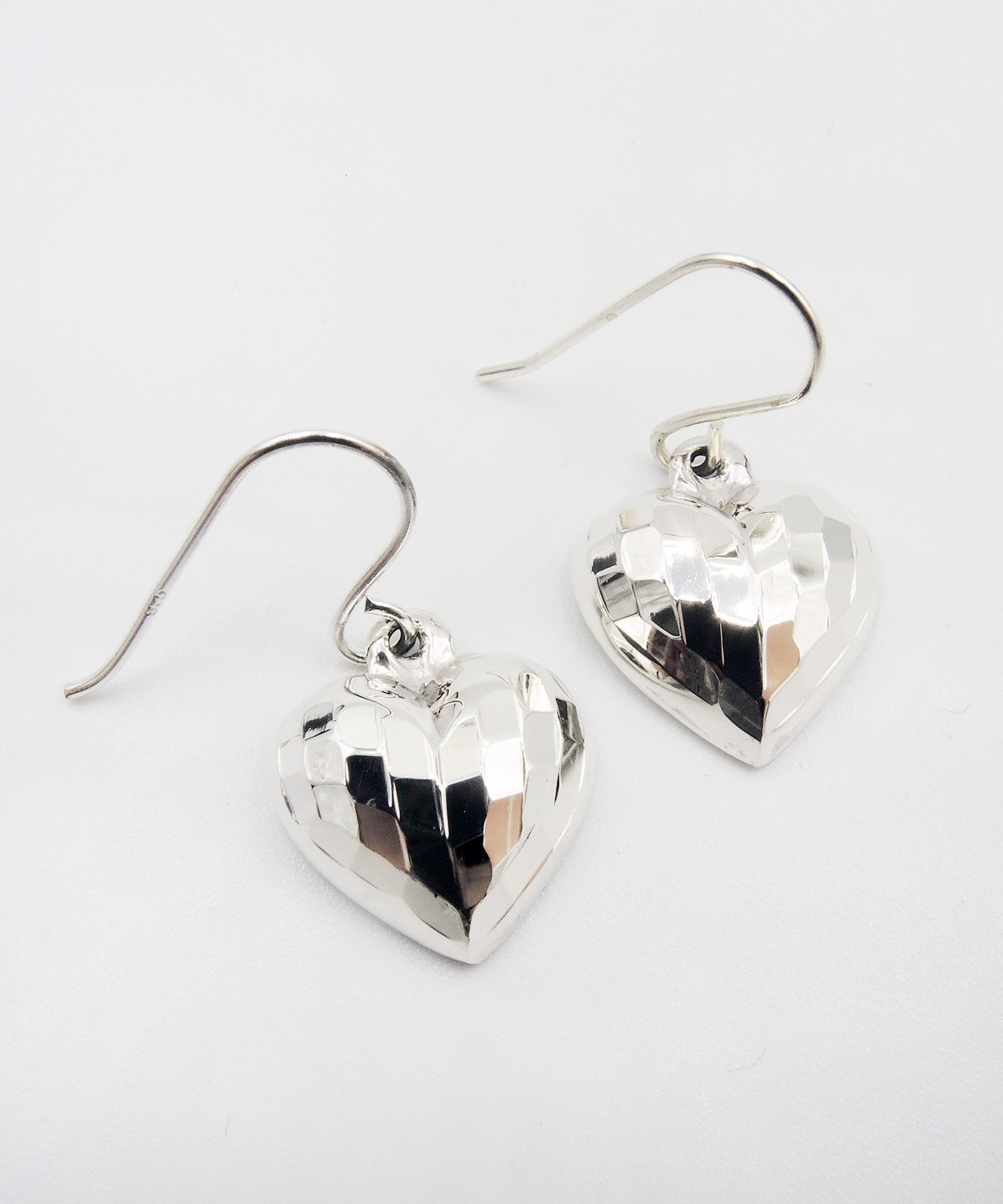 SCALABLANCHE SCALABLANCHE/(W)カッティングハートドロップピアス(SV925) スカラ アクセサリー・腕時計 ピアス シルバー【送料無料】