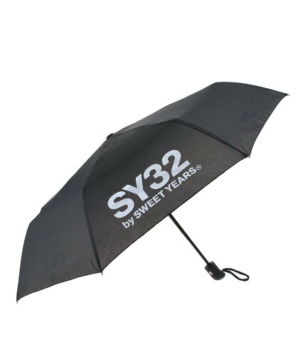 【SALE/50%OFF】SY32 by SWEET YEARS SY32 by SWEET YEARS/(U)COMPACT UMBRELLA レアリゼ ファッション雑貨 折りたたみ傘 ブラック 【SALE/50%OFF】SY32 by SWEET YEARS SY32 by SWEET YEARS/(U)COMPACT UMBRELLA レアリゼ ファッション雑貨 折りたたみ傘 ブラック