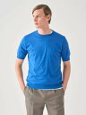 【SALE/20%OFF】JOHN SMEDLEY 半袖コットンニットTシャツ | KIELL | 30G MODERN FIT ジョンスメドレー トップス ニ...