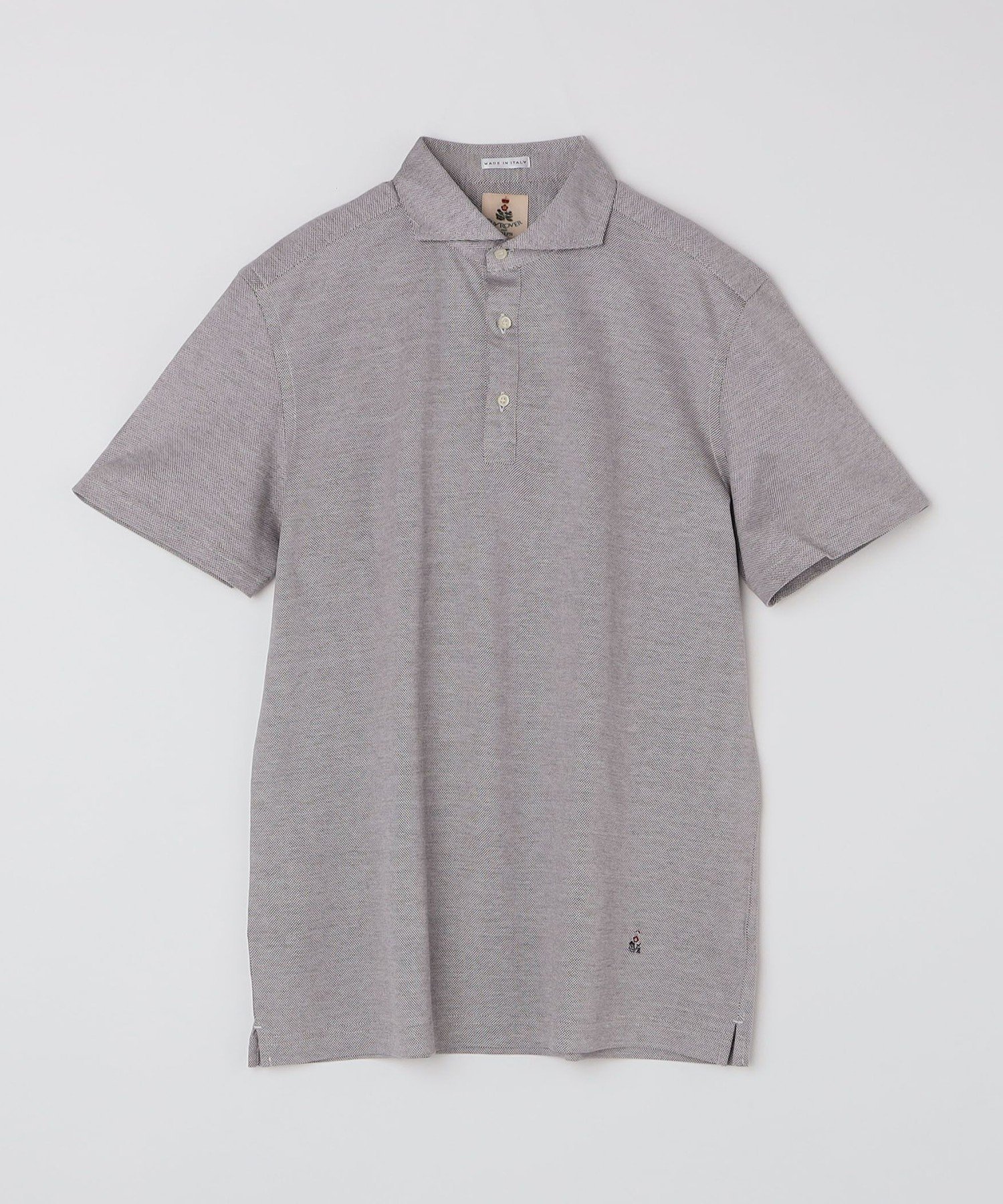 【SALE／35%OFF】SHIPS MEN GUY ROVER: カッタウェイ メランジ ポロシャツ シップス トップス ポロシャツ グレー【送料無料】