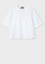 【SALE/30%OFF】Paul Smith ウィメンズ ウーブン コンビ カットソー ポール・スミス トップス スウェット・トレーナー ブラック ホワイト【...