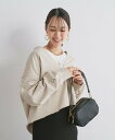 un dix cors 《セットアイテム・着回し万能》アンサンブルスウェットトップス アンディコール トップス その他のトップス ベージュ グレー ネイビー【送料無料】