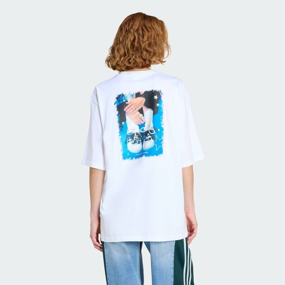 【SALE／30%OFF】adidas 【公式】アディダス adidas アディダス オリジナルス GFX SSTR Tシャツ アディダス トップス カットソー・Tシャツ ホワイト【送料無料】