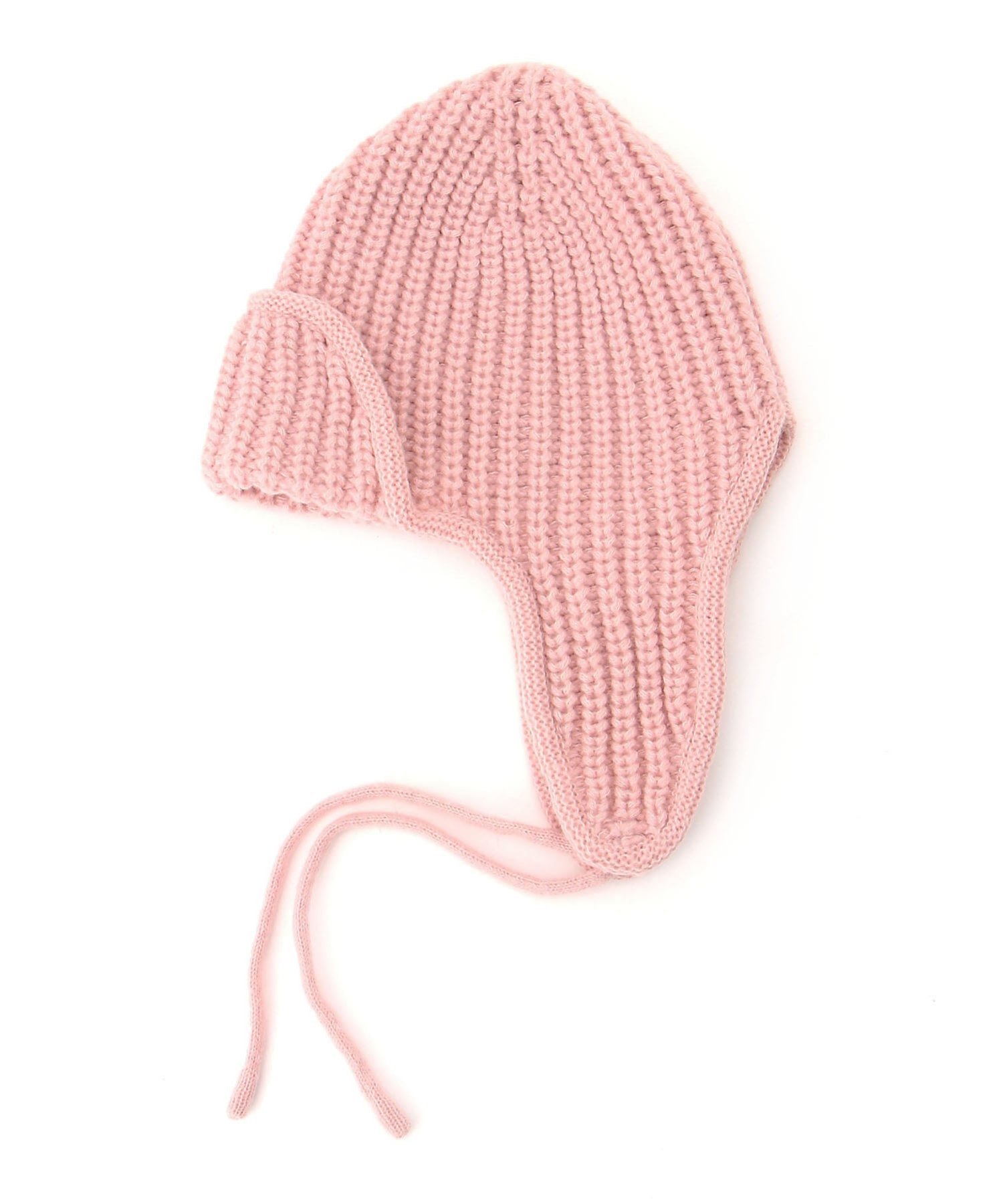 【SALE／20%OFF】pur chouchou pur chouchou/(W)耳当てつき ニット帽 ミニョントレフル ルームヨンマルサンセレクティッド 帽子 ニット帽・ビーニー ブラウン ピンク ブラック