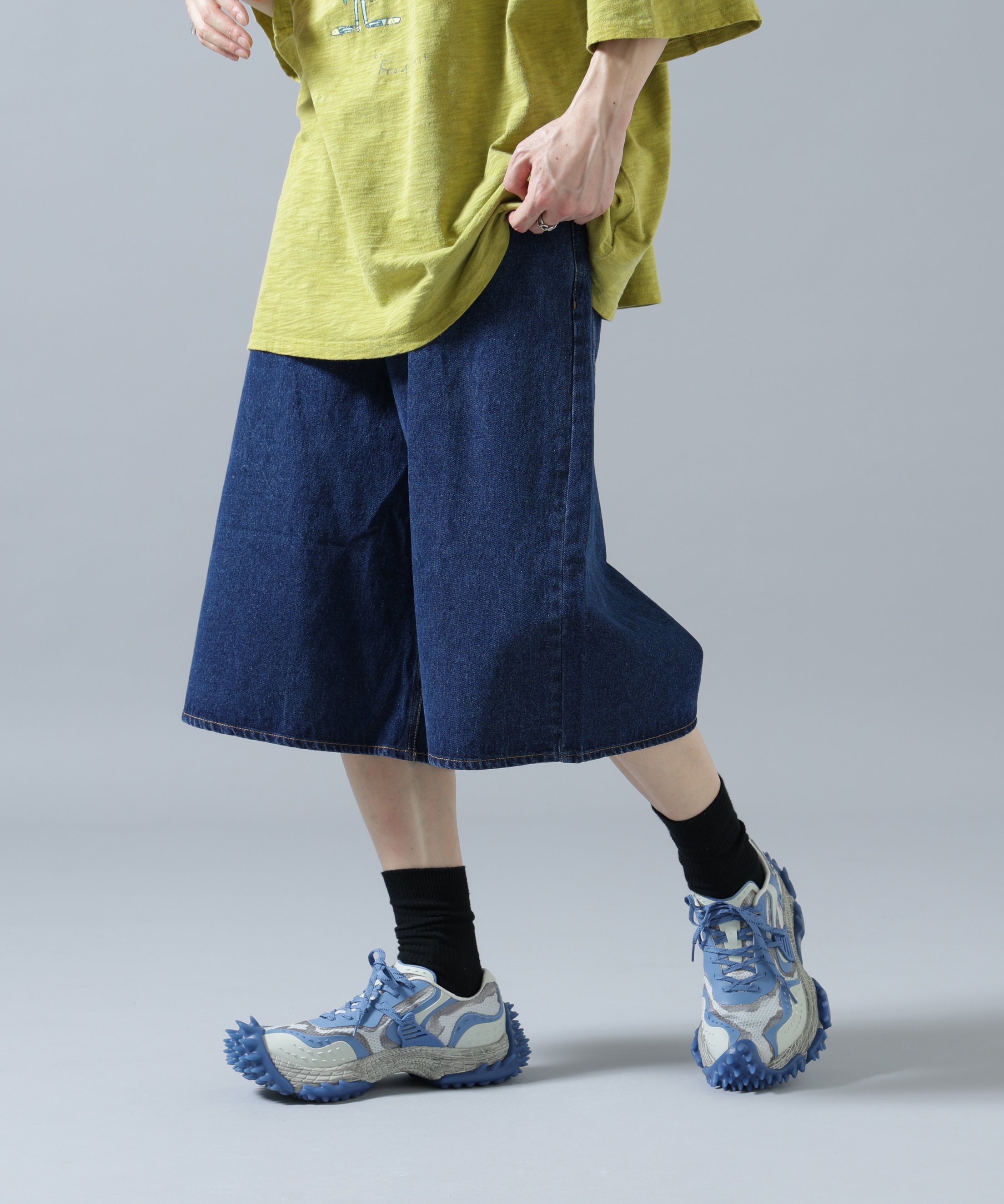 LHP DankeSchon/ダンケシェーン/11.5oz DENIM SHORTS エルエイチピー パンツ その他のパンツ ネイビー ブラック