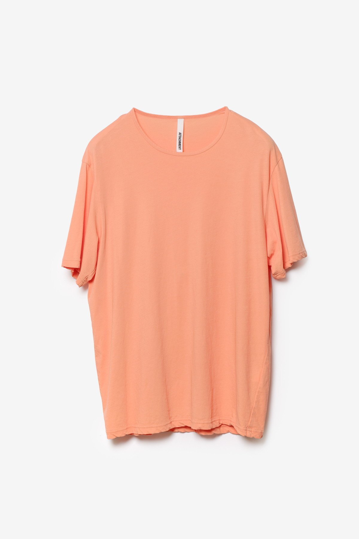 ATTACHMENT ハイツイストジャージー スリムフィットS/S Tシャツ アタッチメント トップス カットソー・Tシャツ オレンジ グレー ブラック ホワイト【送料無料】
