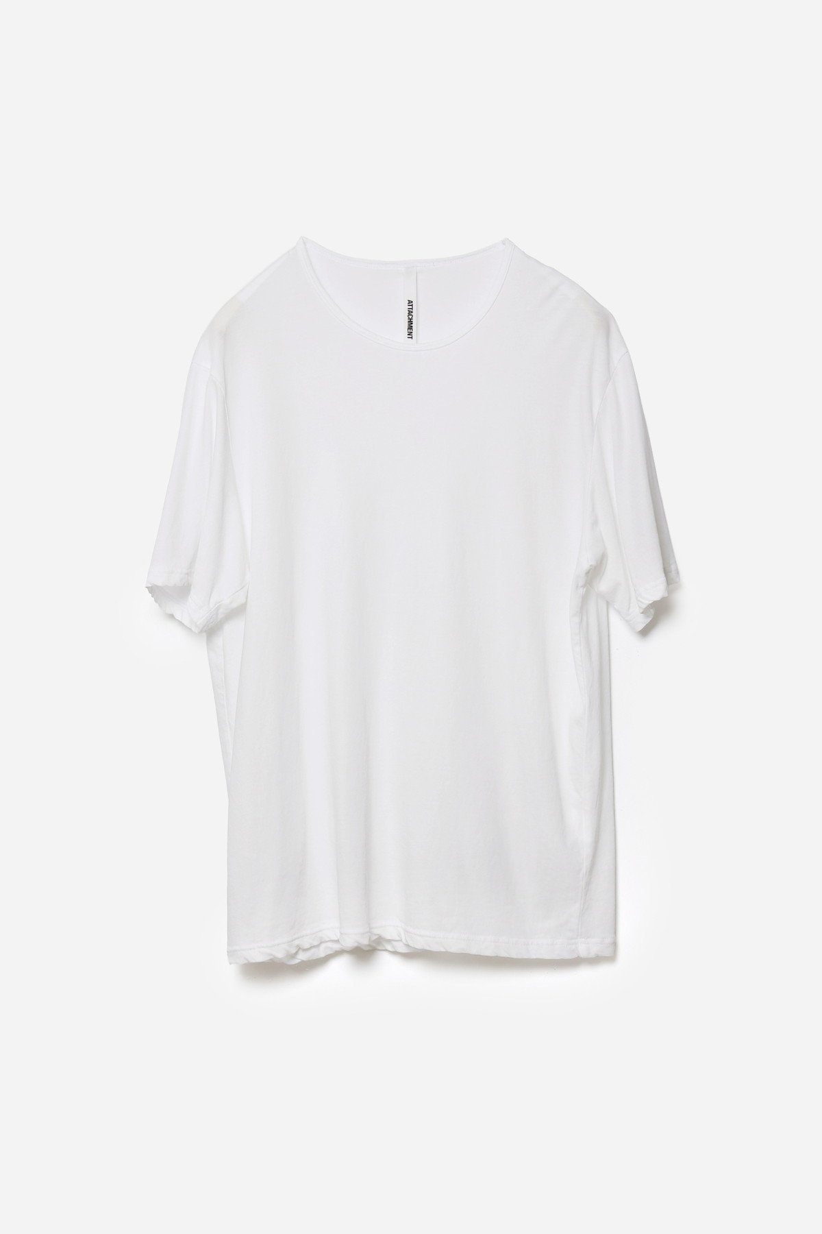 ATTACHMENT ハイツイストジャージー スリムフィットS/S Tシャツ アタッチメント トップス カットソー・Tシャツ オレンジ グレー ブラック ホワイト【送料無料】