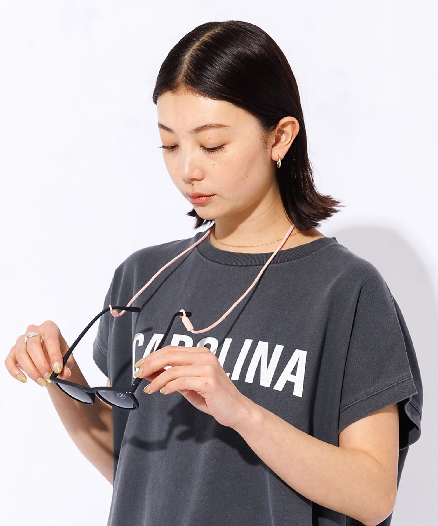 ABAHOUSE LASTWORD IZIPIZI/イジピジ DAILY CORD グラス デイリー コード Gla アバハウス ファッション雑貨 メガネ ブルー ホワイト ピンク ブラック グリーン