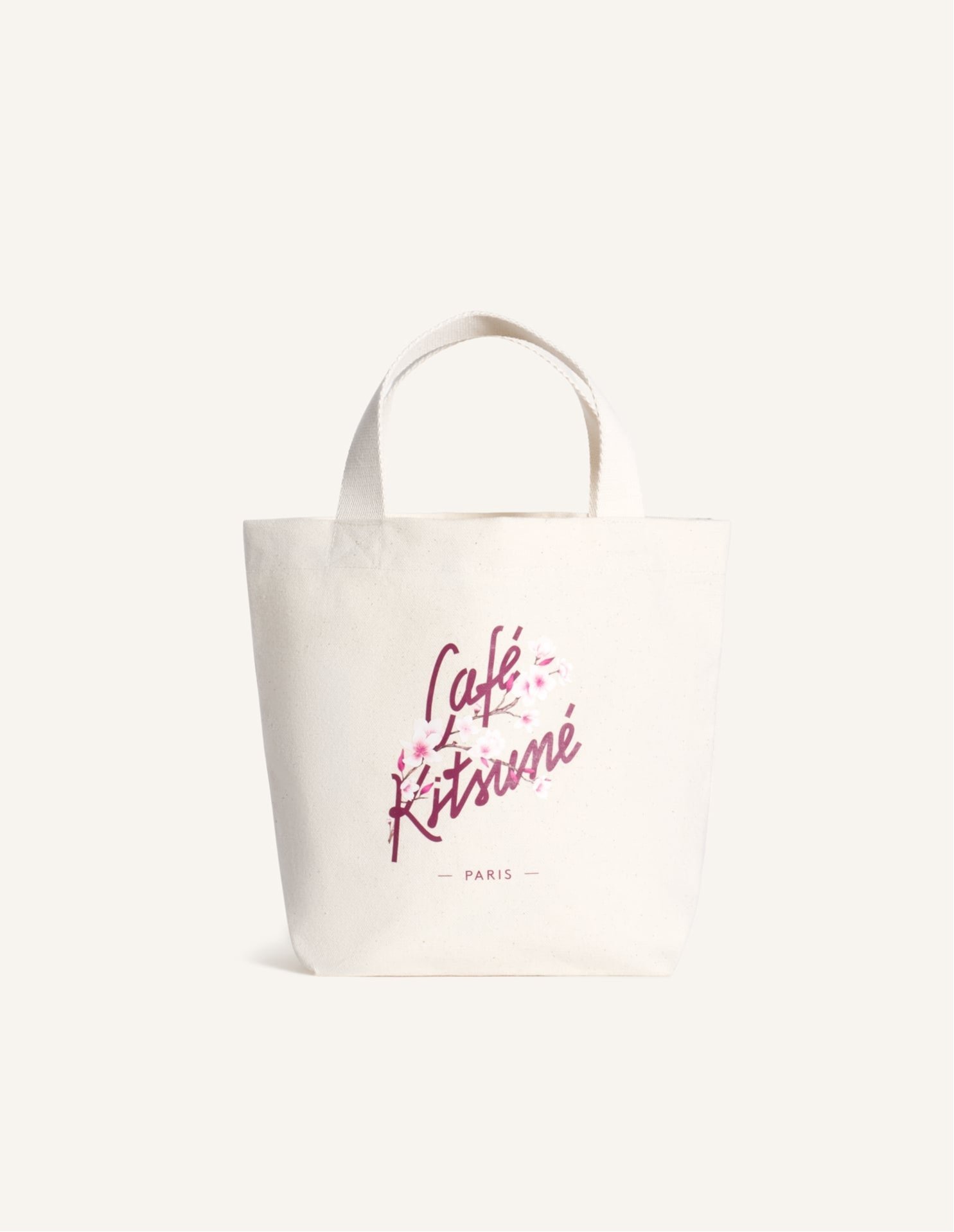 【SALE／30%OFF】Maison Kitsune Maison Kitsune/(U)SAKURA MINI TOTE メゾン キツネ バッグ トートバッグ ホワイト【送料無料】