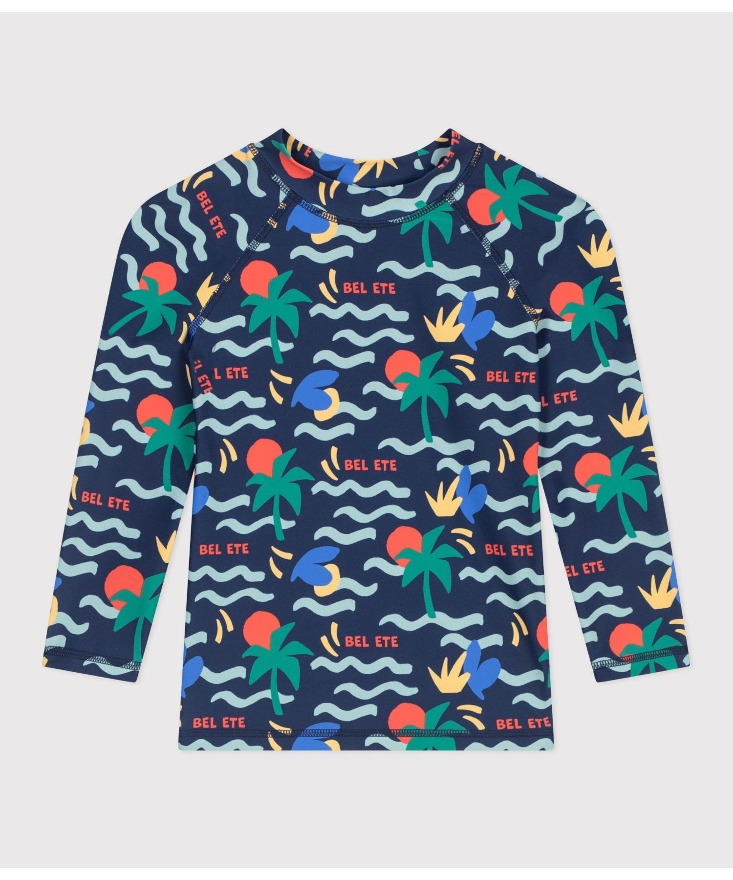 樂天商城 - PETIT BATEAU プリントラッシュガード プチバトー 水着・スイムグッズ その他の水着・スイムグッズ【送料無料】