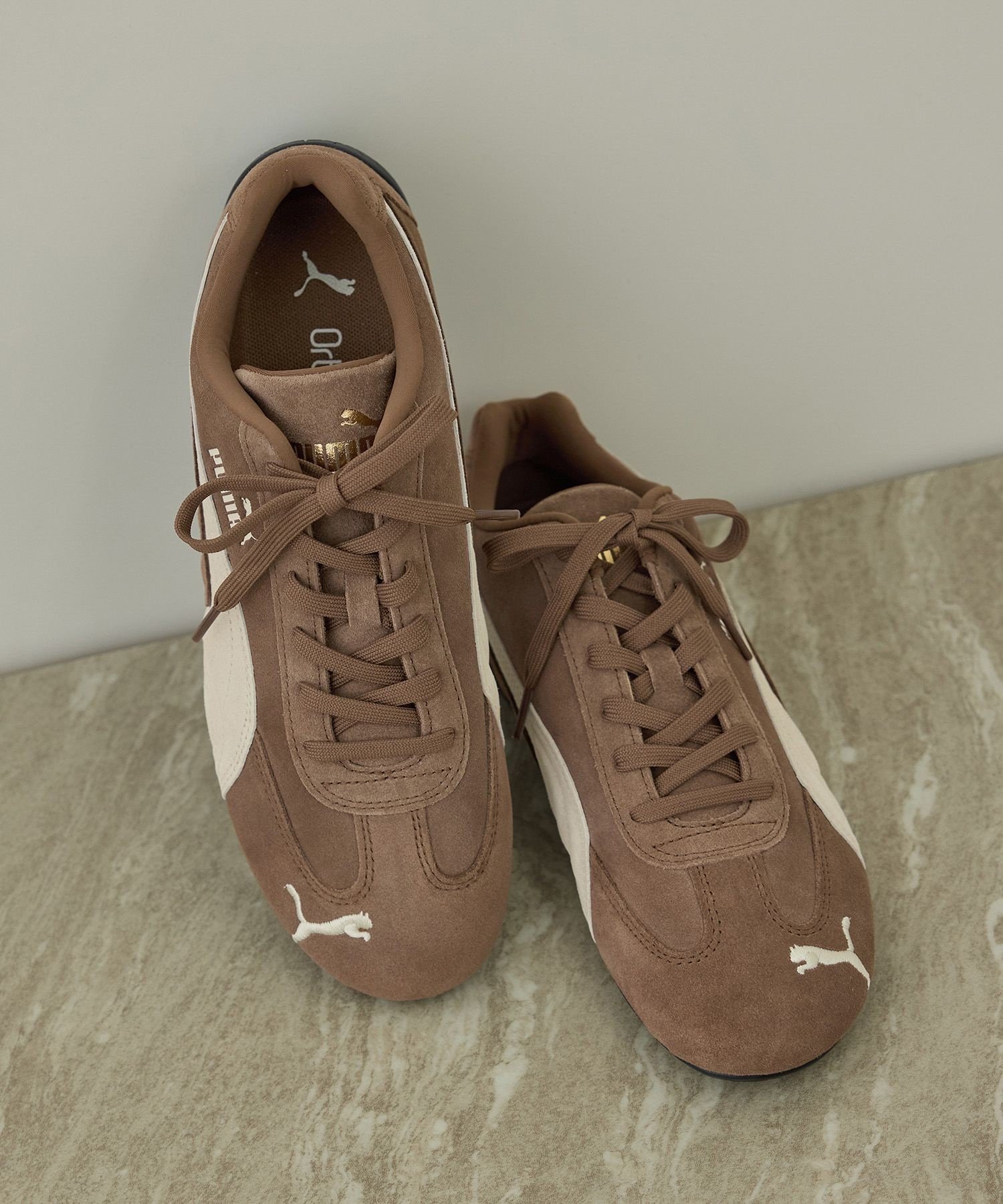 SALON adam et rope' 【PUMA/プーマ】SPEEDCAT OG / スピードキャット サロン アダム エ ロペ シューズ・靴 スニーカー ブラウン【送料無料】
