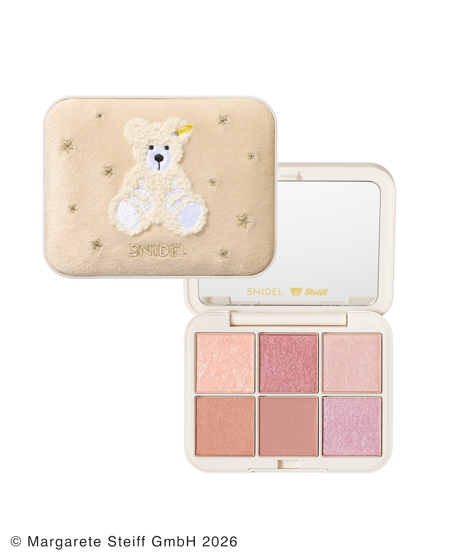SNIDEL BEAUTY アイデザイナーn EX07 ≪Steiff コラボ≫ ≪2026 Holiday Collection≫ スナイデルビューティ メイクアップ アイシャドウ【送料無料】