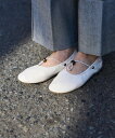 【SALE/60%OFF】ROVERETO コード付き フラットシューズ 24SS フリークスストア シューズ・靴 パンプス ブラック ホワイト