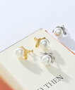 un dix cors 【GOLDY(ゴールディ)】パールイヤリング アンディコール アクセサリー・腕時計 ピアス ゴールド シルバー