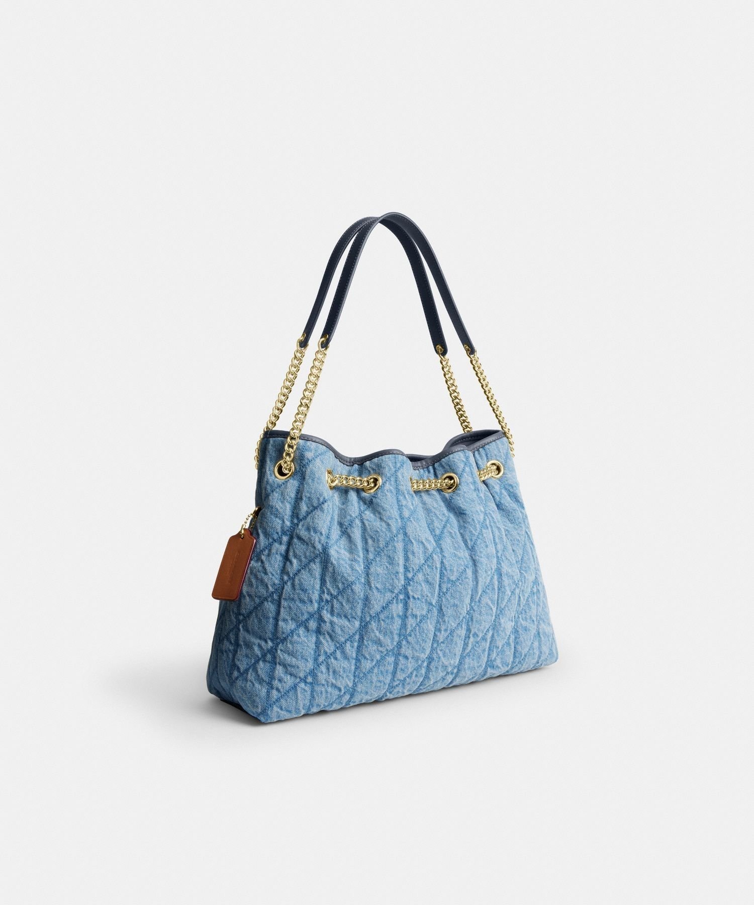 【SALE／60%OFF】COACH OUTLET 【公式】エヴリン ショルダー バッグ・キルティング コーチ　アウトレット バッグ ショルダーバッグ ブルー【送料無料】