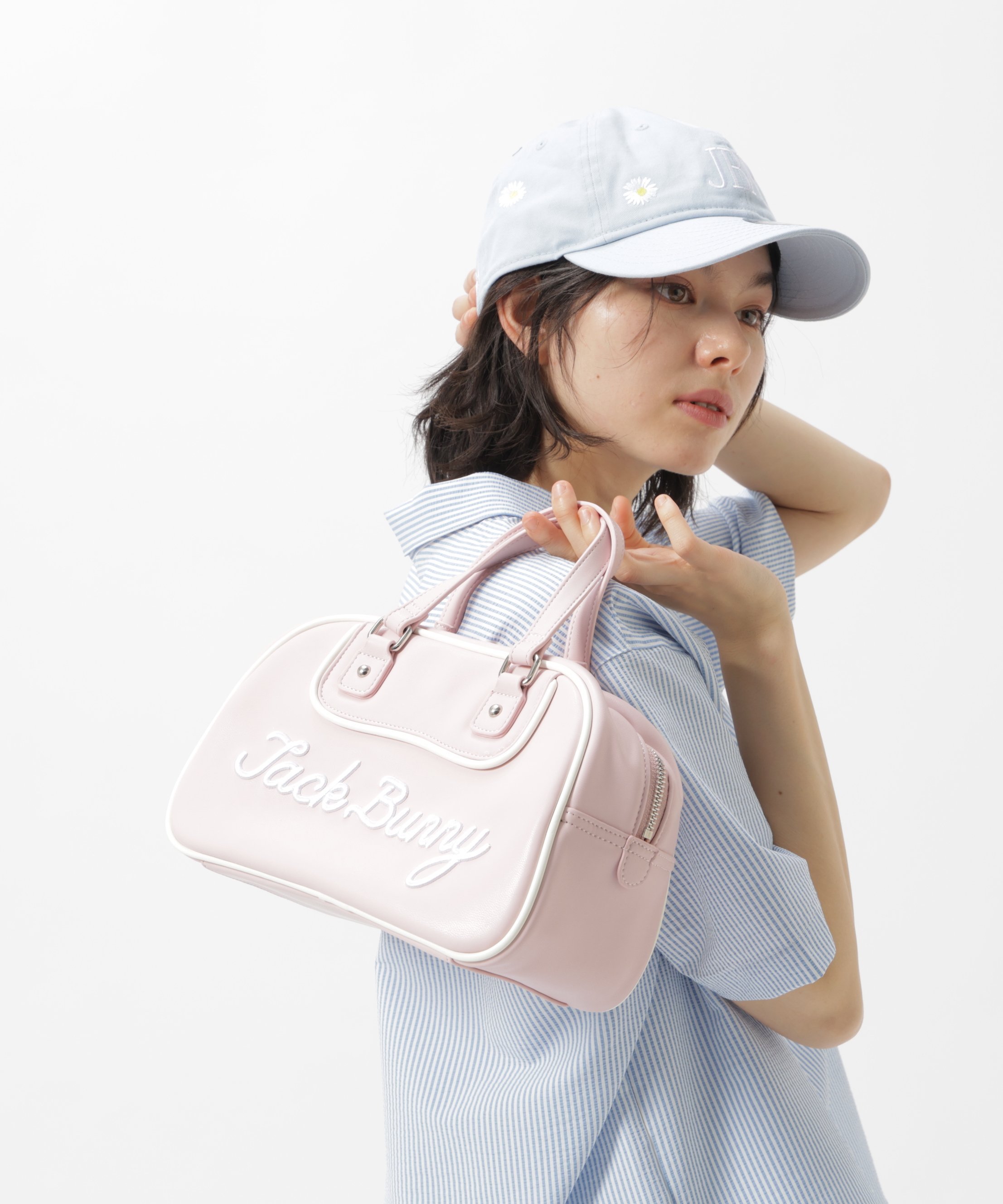 Jack Bunny!! カートバッグ (UNISEX) ジャックバニー バッグ その他のバッグ シルバー グリーン ピンク