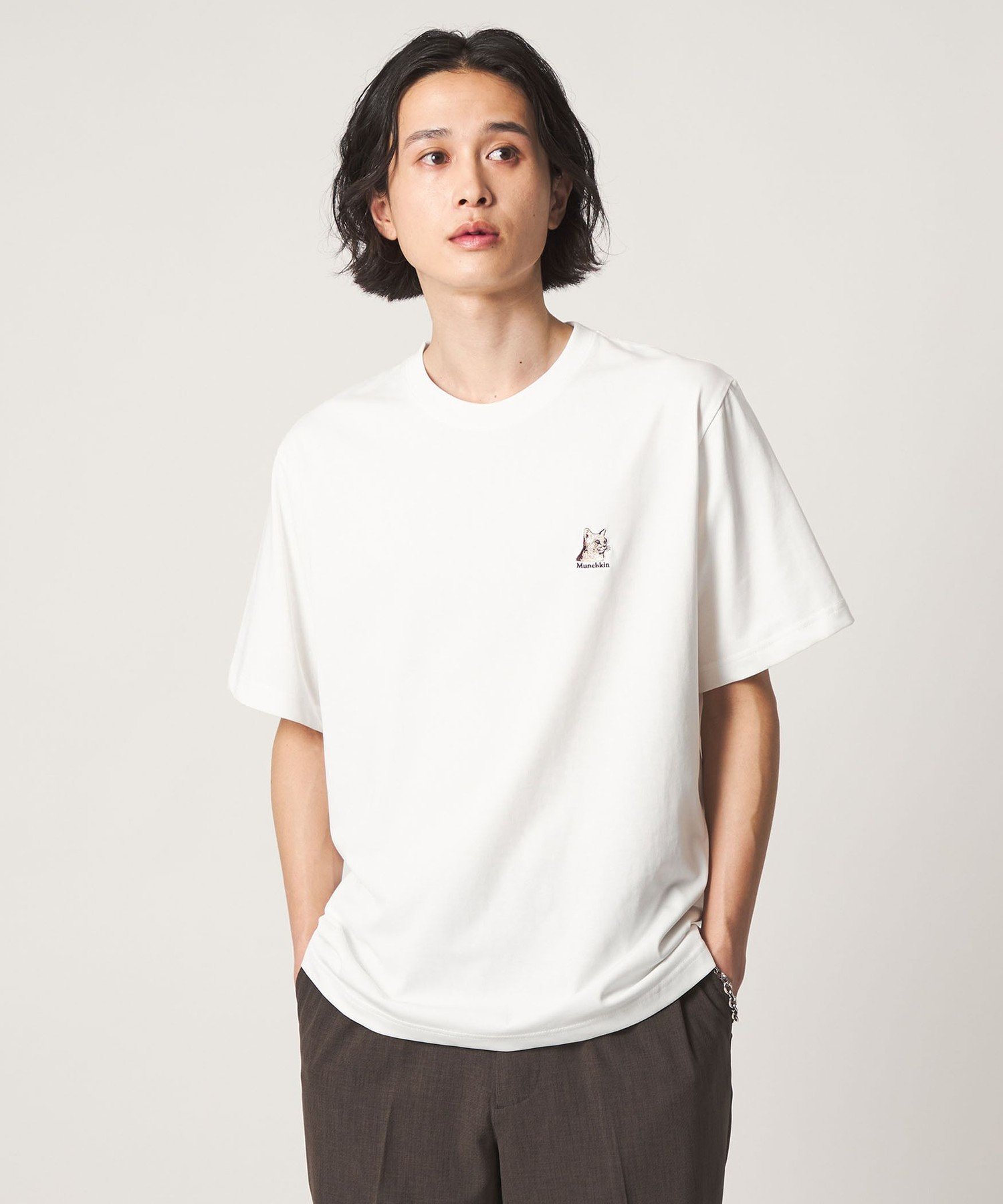 【SALE／30%OFF】a day in the life キャット エンブロイダリー リラックス カットソー＜A DAY IN THE LIFE＞ ユナイテッドアローズ アウトレット トップス カットソー・Tシャツ