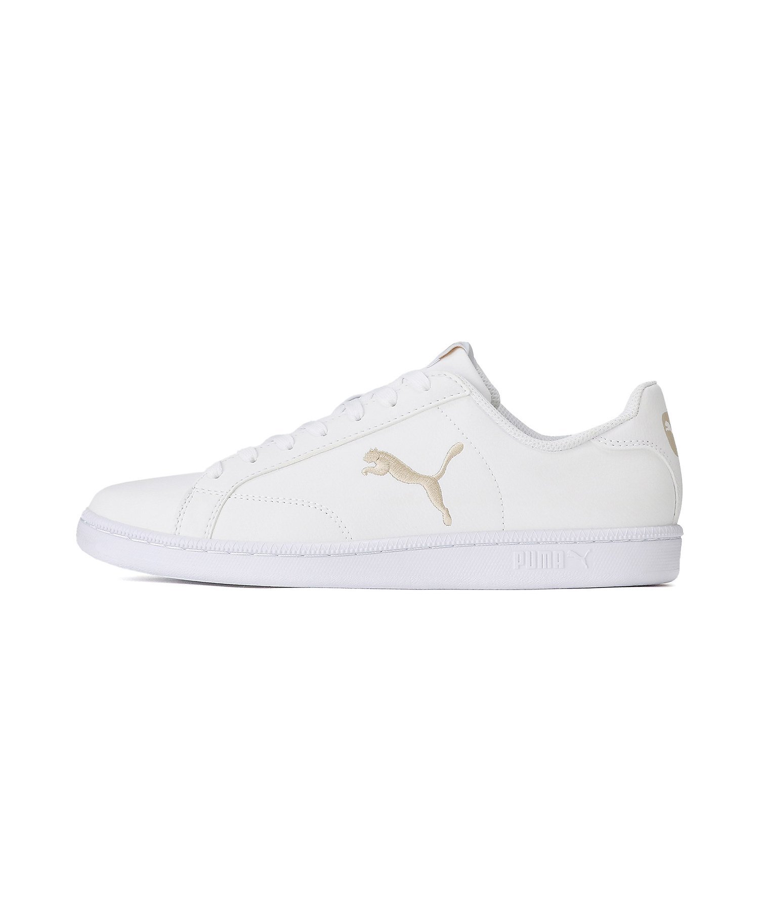 【SALE／3%OFF】PUMA ユニセックス プーマ スマッシュ キャット L スニーカー プーマ シューズ・靴 スニーカー ホワイト【送料無料】