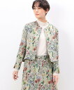 【SALE/50%OFF】K.T KIYOKO TAKASE ゴブラン織り ショートブルゾン コムサ ジャケット・アウター ブルゾン・ジャンパー ベージュ【送料...
