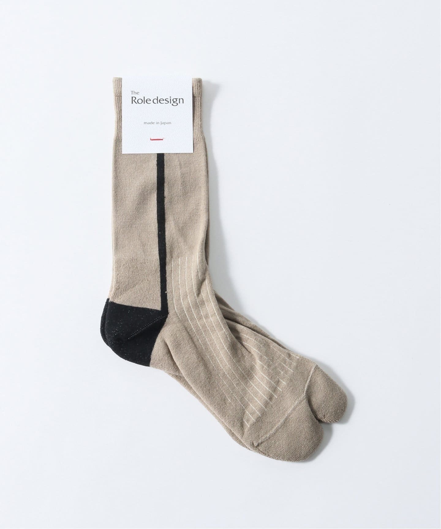 EDIFICE 【THE ROLE DESIGN / ザ ロールデザイン】SIDE LINE SOCKS MENS エディフィス 靴下・レッグウェア 靴下 ブラウン グレー グリーン