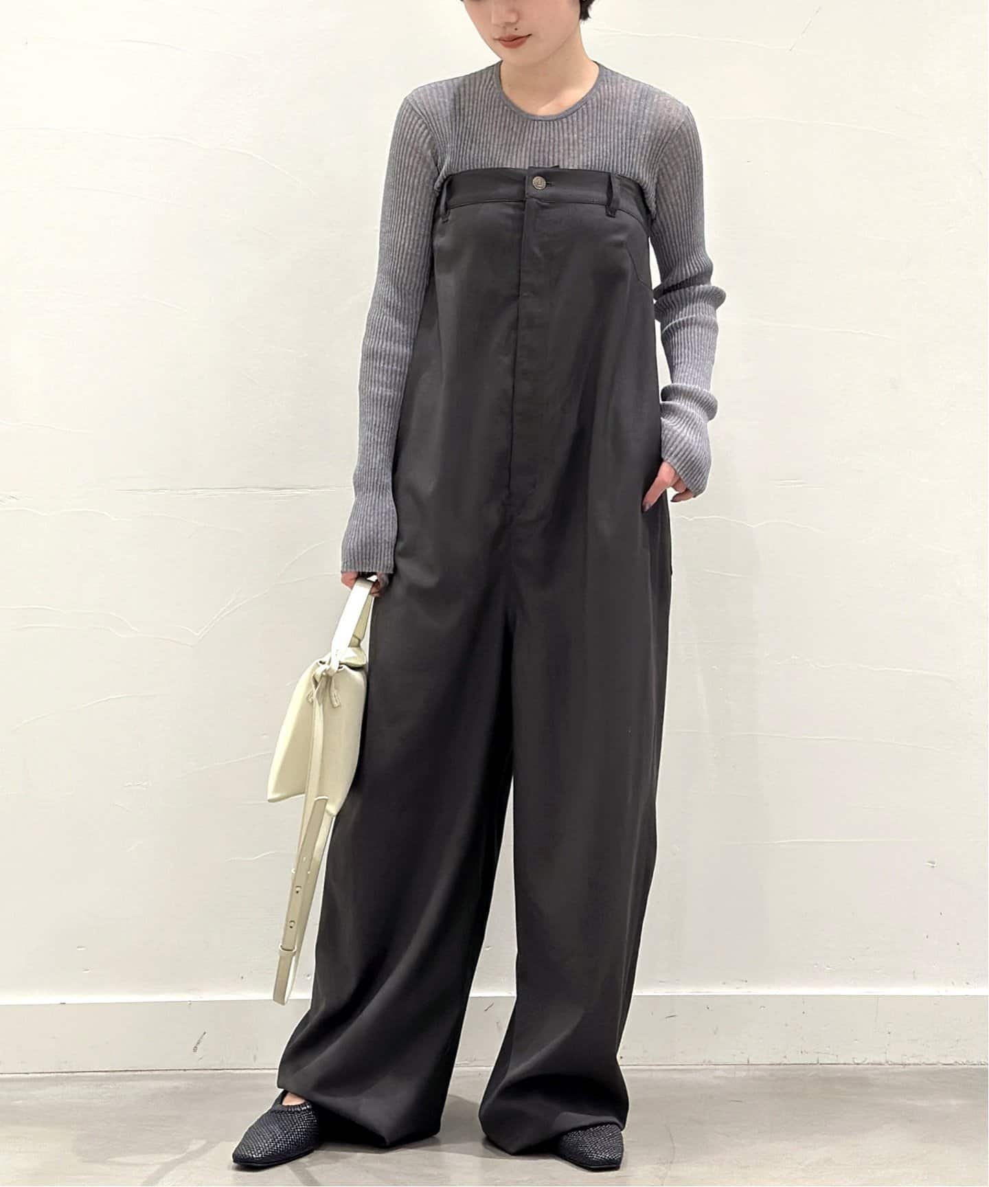 AP STUDIO 【PROVOKE/プロヴォーク】オールインワン エーピーストゥディオ オールインワン・オーバーオール オールインワン・つなぎ グレー【送料無料】のサムネイル