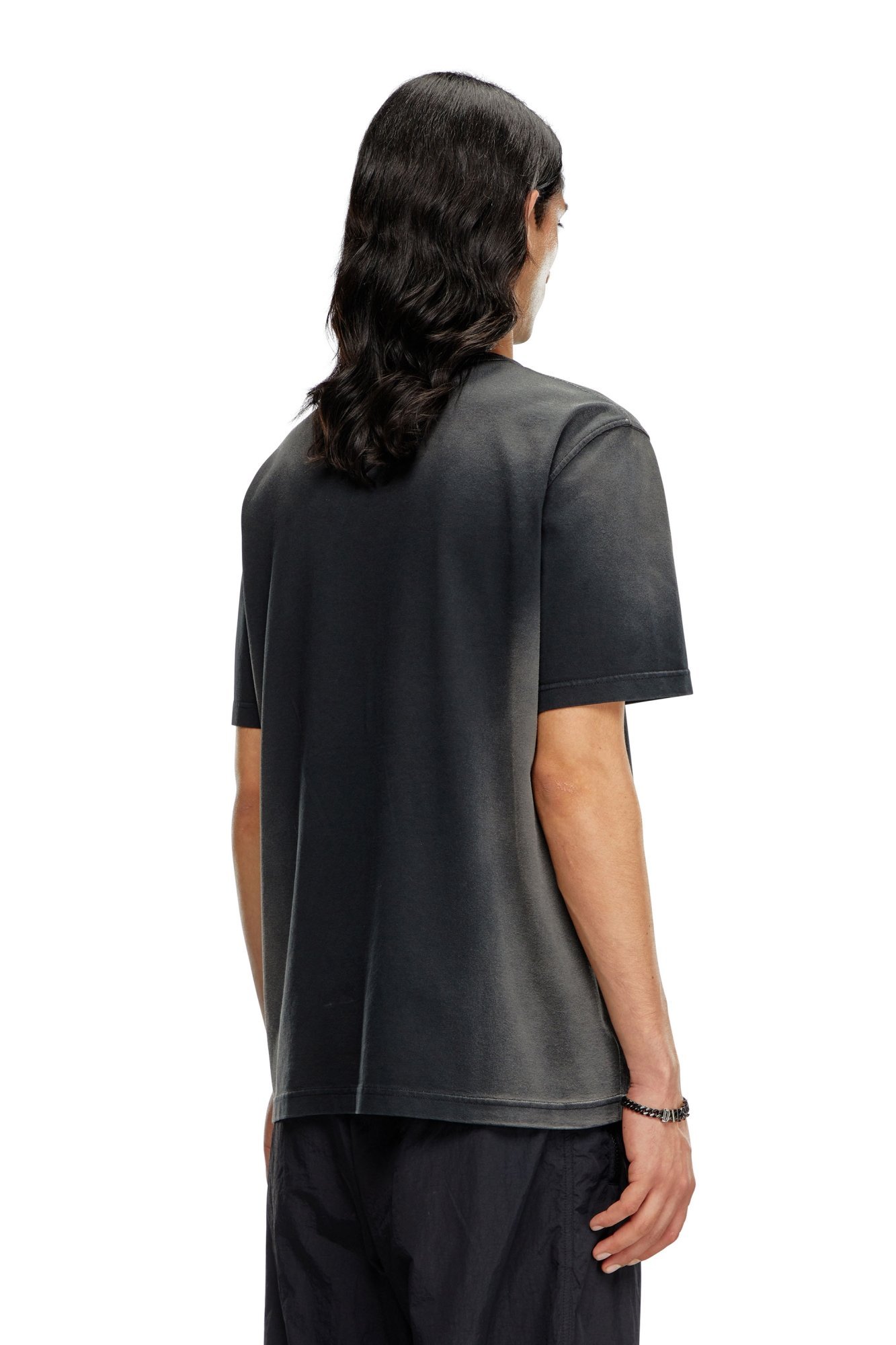 メンズ Tシャツ ディーゼル トップス カットソー・Tシャツ ブラック