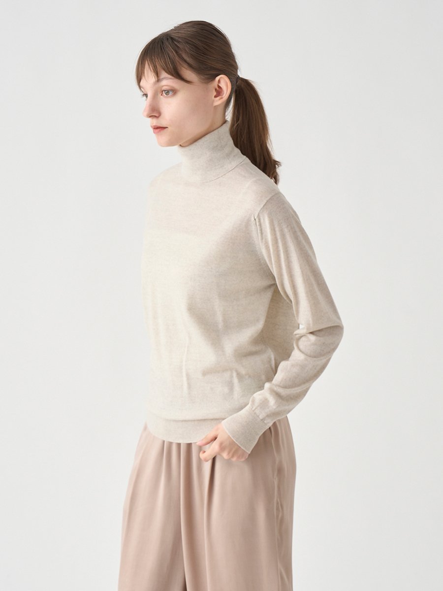JOHN SMEDLEY タートルネック長袖ニットプルオーバー ｜ LENA ｜ 30G MODERN FIT ジョンスメドレー トップス ニット【送料無料】