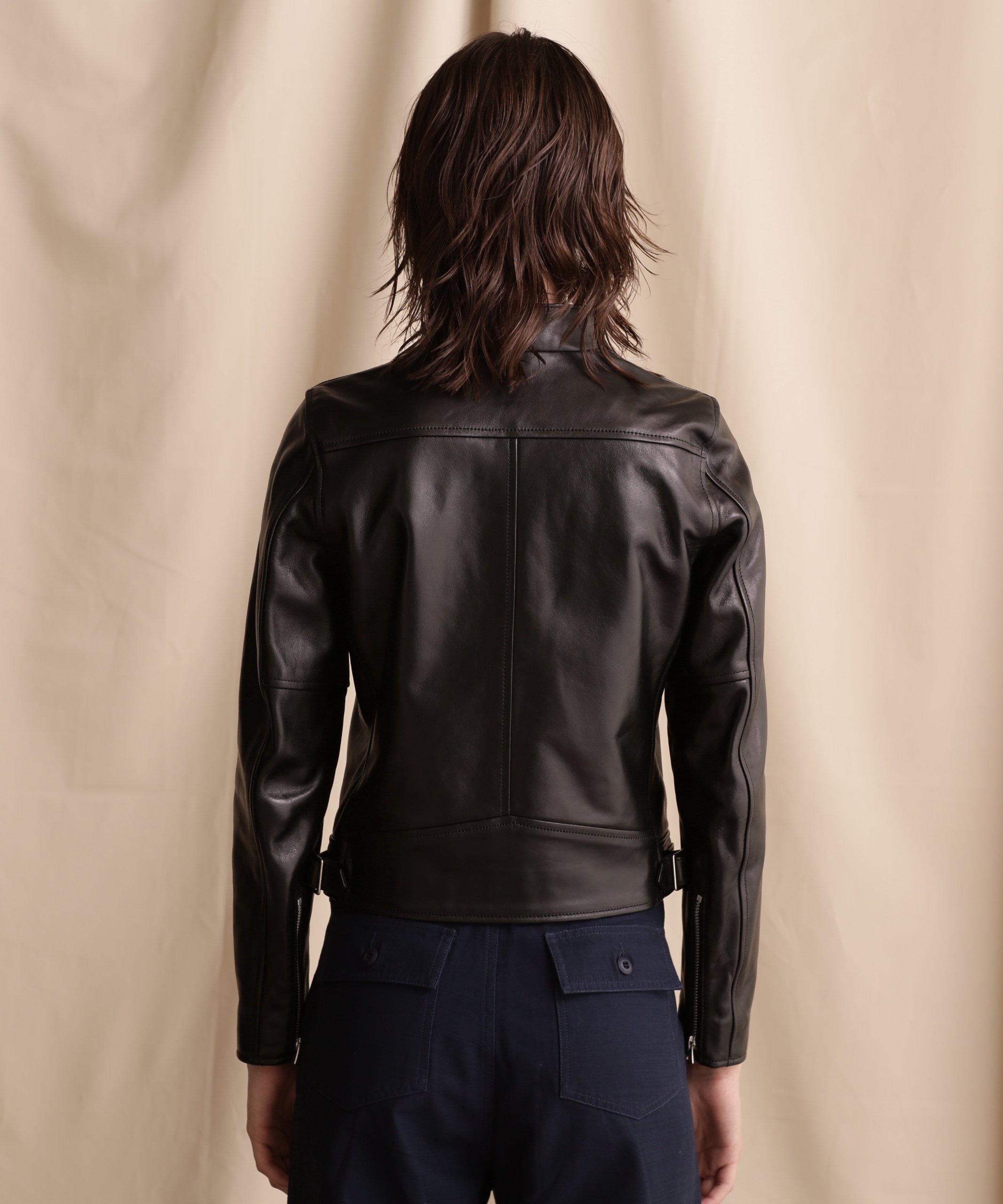 Schott Women's/DOUBLE BREAST RIDERS/ダブルブレスト ライダース ショット ジャケット・アウター ライダースジャケット ブラック【送料無料】