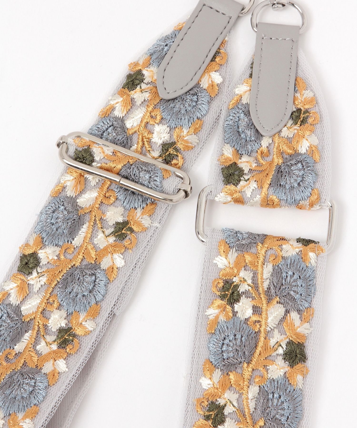 【SALE／20%OFF】GLOBAL WORK 太幅刺繍マルチWAYショルダー/495441 グローバルワーク スマホグッズ・オーディオ機器 その他のスマホグッズ・オーディオ機器 ベージュ グレー stylife-15142328 Rakuten Fashion サンプル画像3