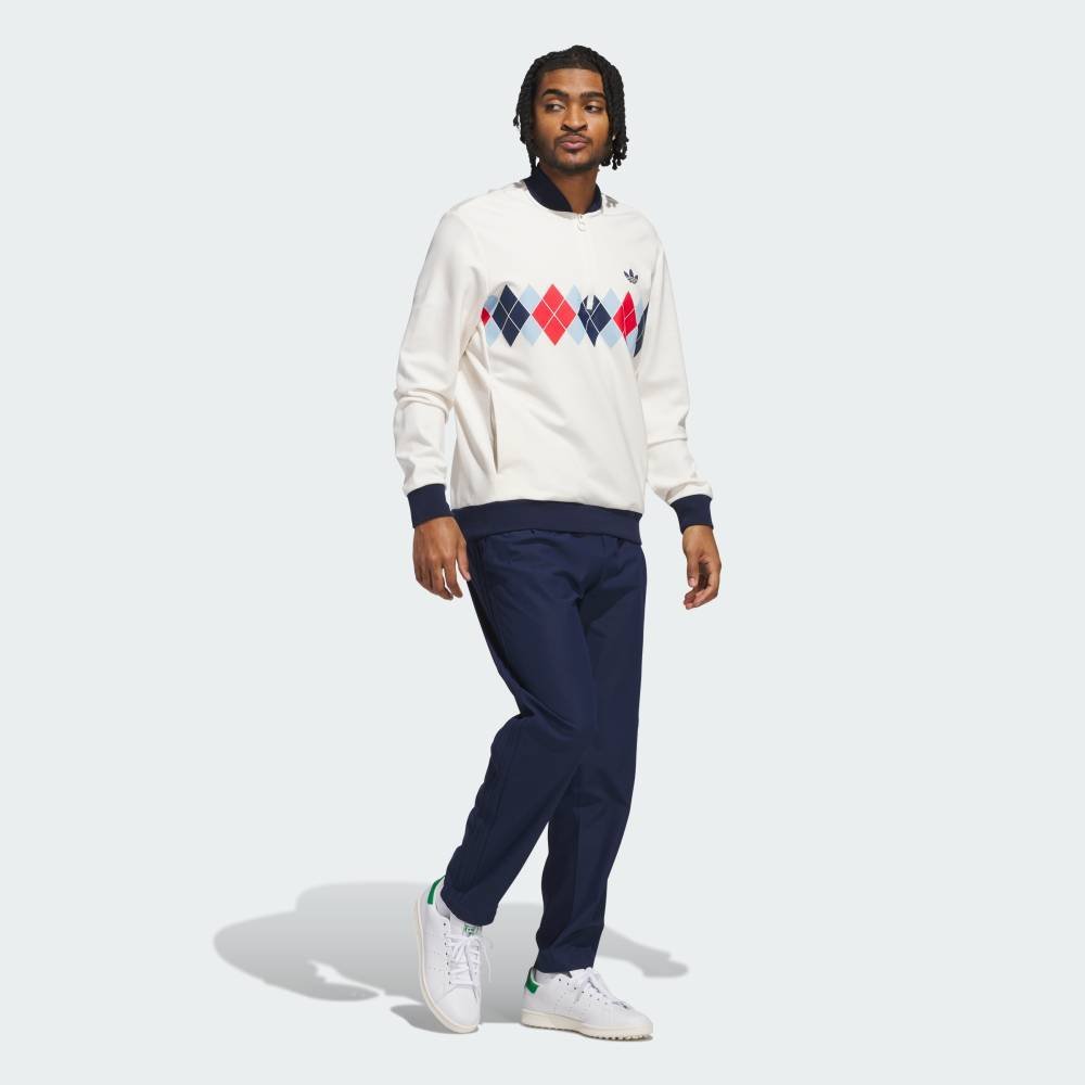 【SALE／20%OFF】adidas 【公式】アディダス adidas 【オリジナルスゴルフ】ツイストウィーブ 撥水 スリーストライプス アンクルパンツ アディダス パンツ その他のパンツ ブルー【送料無料】