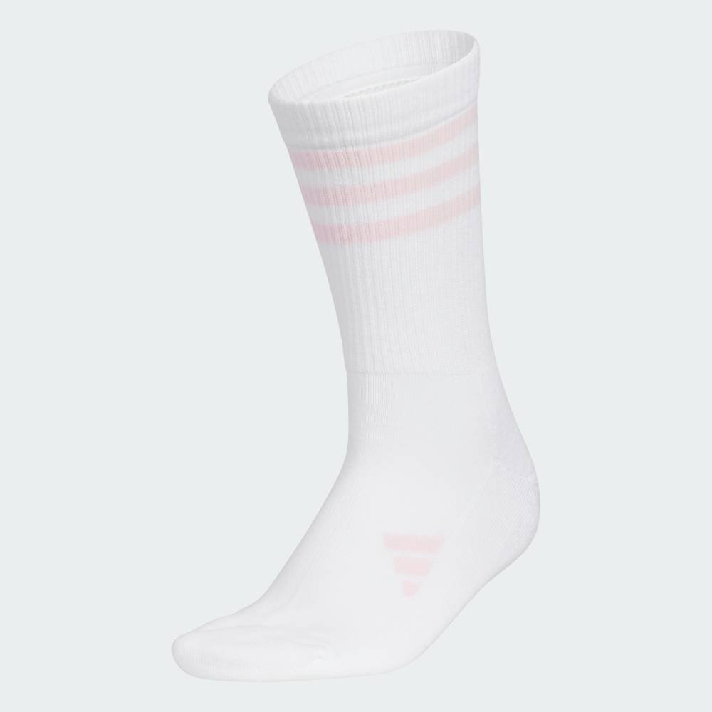 【SALE／30%OFF】adidas 【公式】アディダス adidas 【ゴルフ】クルー丈 スリーストライプ クッションソックス アディダス 靴下・レッグウェア 靴下 ホワイト