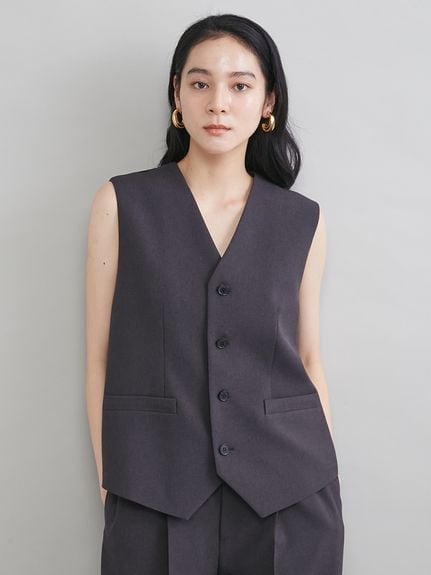 【SALE／50%OFF】Mila Owen 後ろバックル付きベスト ミラオーウェン トップス ベスト・ジレ【送料無料】 stylife-15528652 Rakuten Fashion サンプル画像3