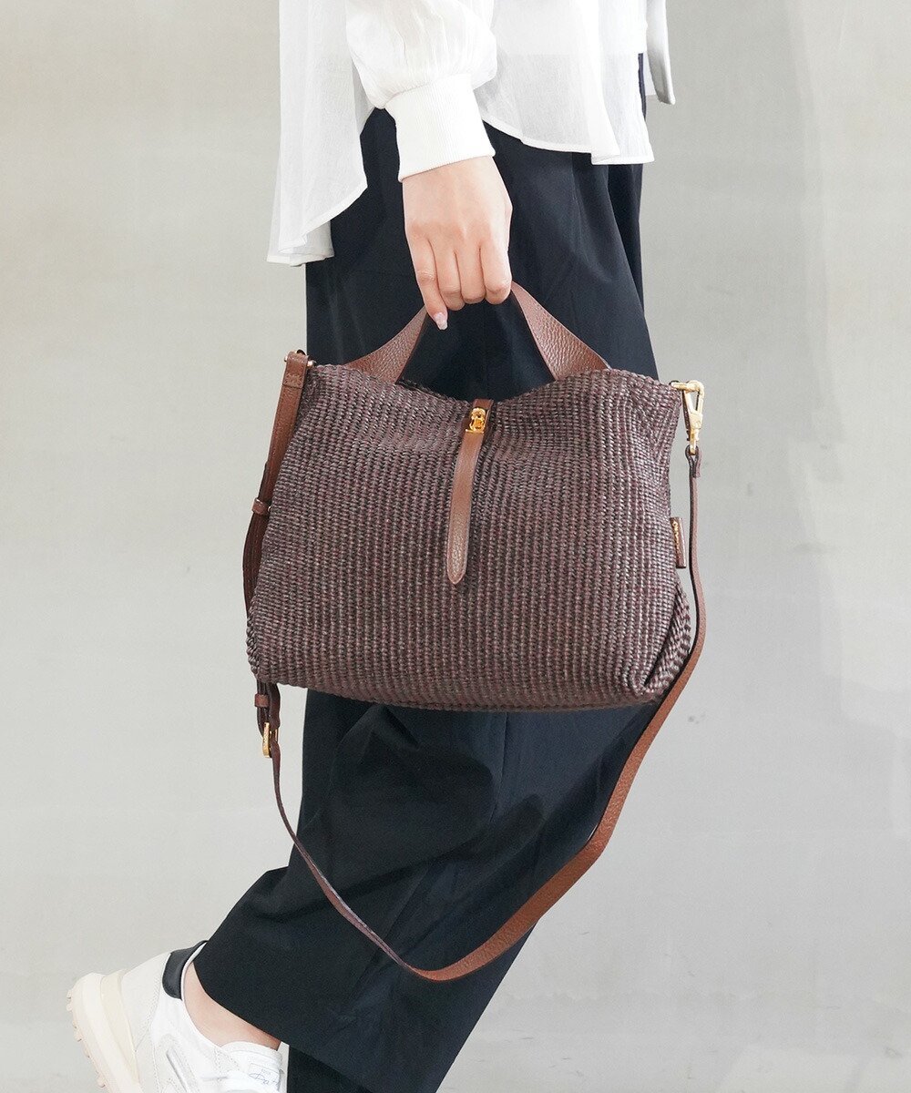 イタリアvintage　かごバッグ　美品 美品 ランセル LANCEL ☆ ヴィンテージ かごバッグ イタリア製 自立OK