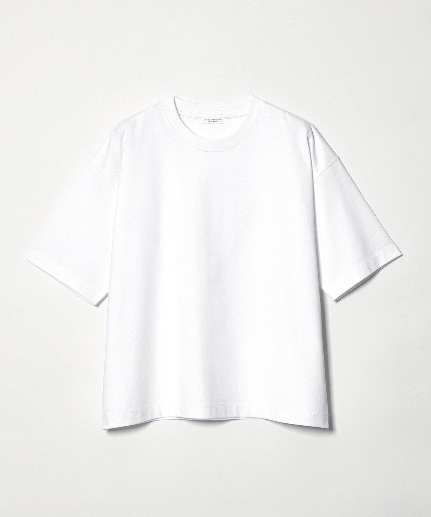 【WEB限定】ヘビーウエイト バレル クロップド Tシャツ ビューティー＆ユース ユナイテッドアローズ トップス カットソー・Tシャツ ブラウン レッド ブラック ホワイト