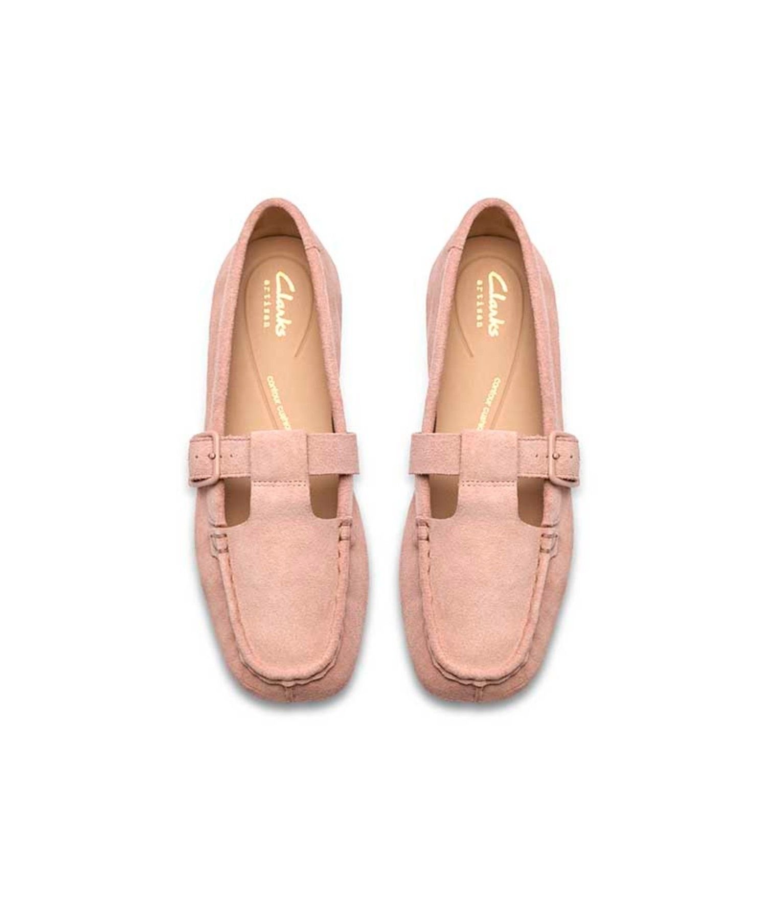 Clarks 051K Freckle Tbar フレックルTバー ピンク カジュアルシューズ リーガル フットコミュニティー シューズ・靴 レースアップ・ドレスシューズ ピンク