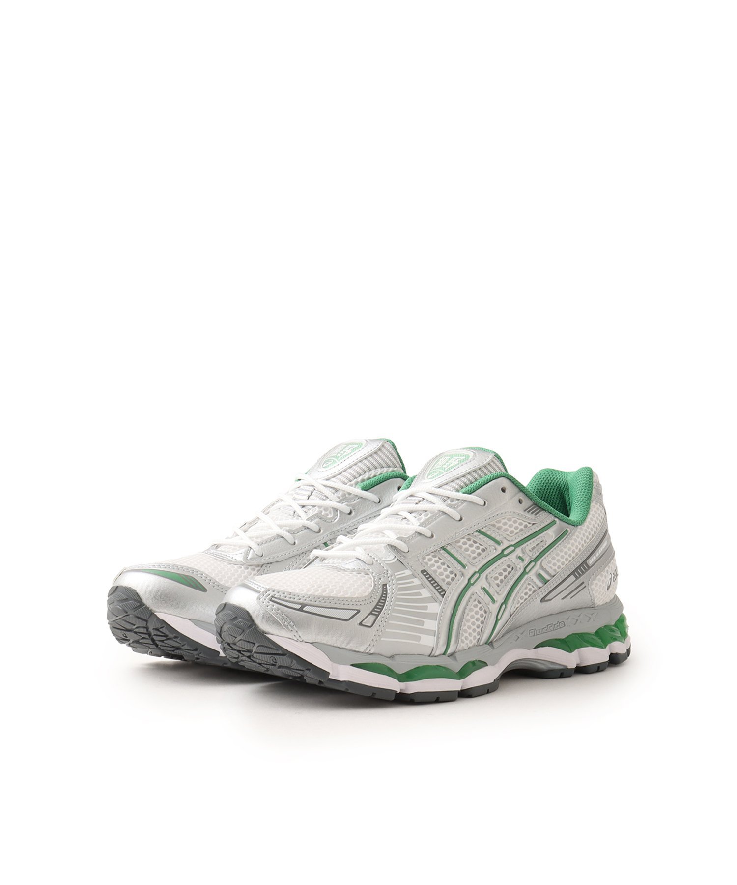 asics GEL-KAYANO 12.1 WHITE/PURE SILVER アトモス シューズ・靴 スニーカー ホワイト