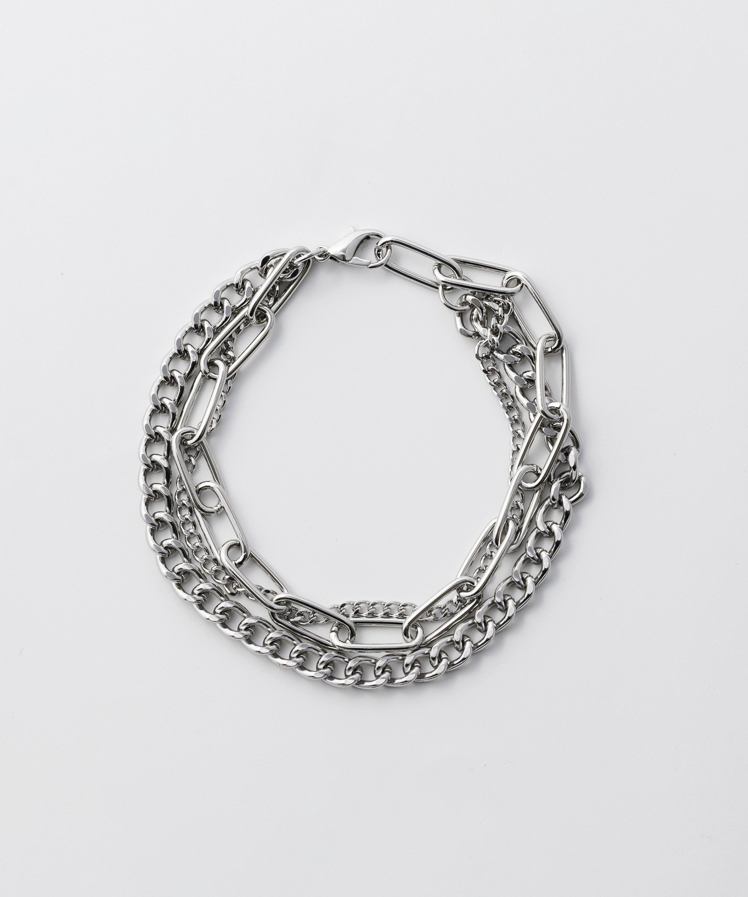【SALE／20%OFF】WYZ 3連チェーンブレスレット シーテ アクセサリー・腕時計 ブレスレット・バングル シルバー