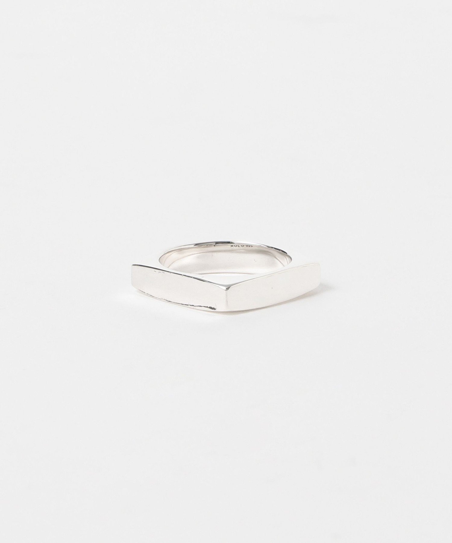 XOLO / Square 3D Ring ビームス メン アクセサリー・腕時計 ネックレス シルバー