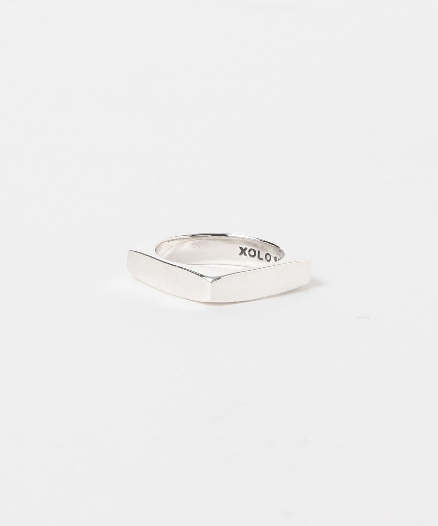 XOLO / Square 3D Ring ビームス メン アクセサリー・腕時計 ネックレス シルバー