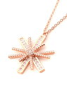 【SALE/30%OFF】Folli Follie STAR FLOWER ネックレス(PG) フォリフォリ アクセサリー ネックレス ゴールド【送料無料】