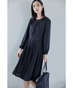 トッカ 結婚式ワンピース 【SALE／50%OFF】TOCCA 【洗える!】SYMPHONY ドレス トッカ ワンピース・ドレス シャツワンピース ネイビー ベージュ【送料無料】