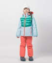 【SALE／40%OFF】phenix (K)phenix/ESBH22P78 Quilt Kid's Two-Piece シフォン ジャケット・アウター ダウンジャケット・ダウンベスト ブルー【送料無料】