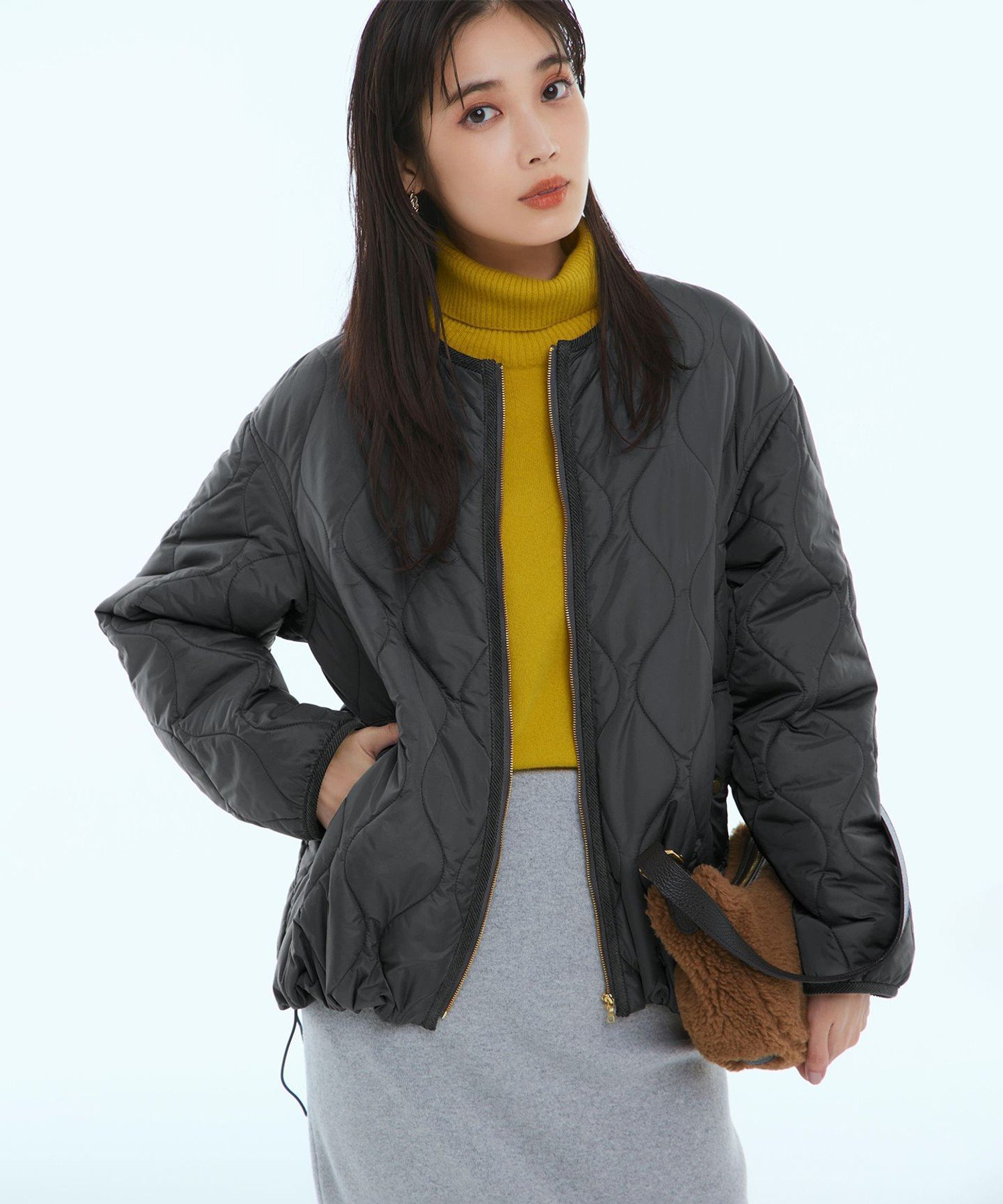 【SALE／20%OFF】23区 S 【洗える/撥水加工】中綿 パディング アウター ニジュウサンク
