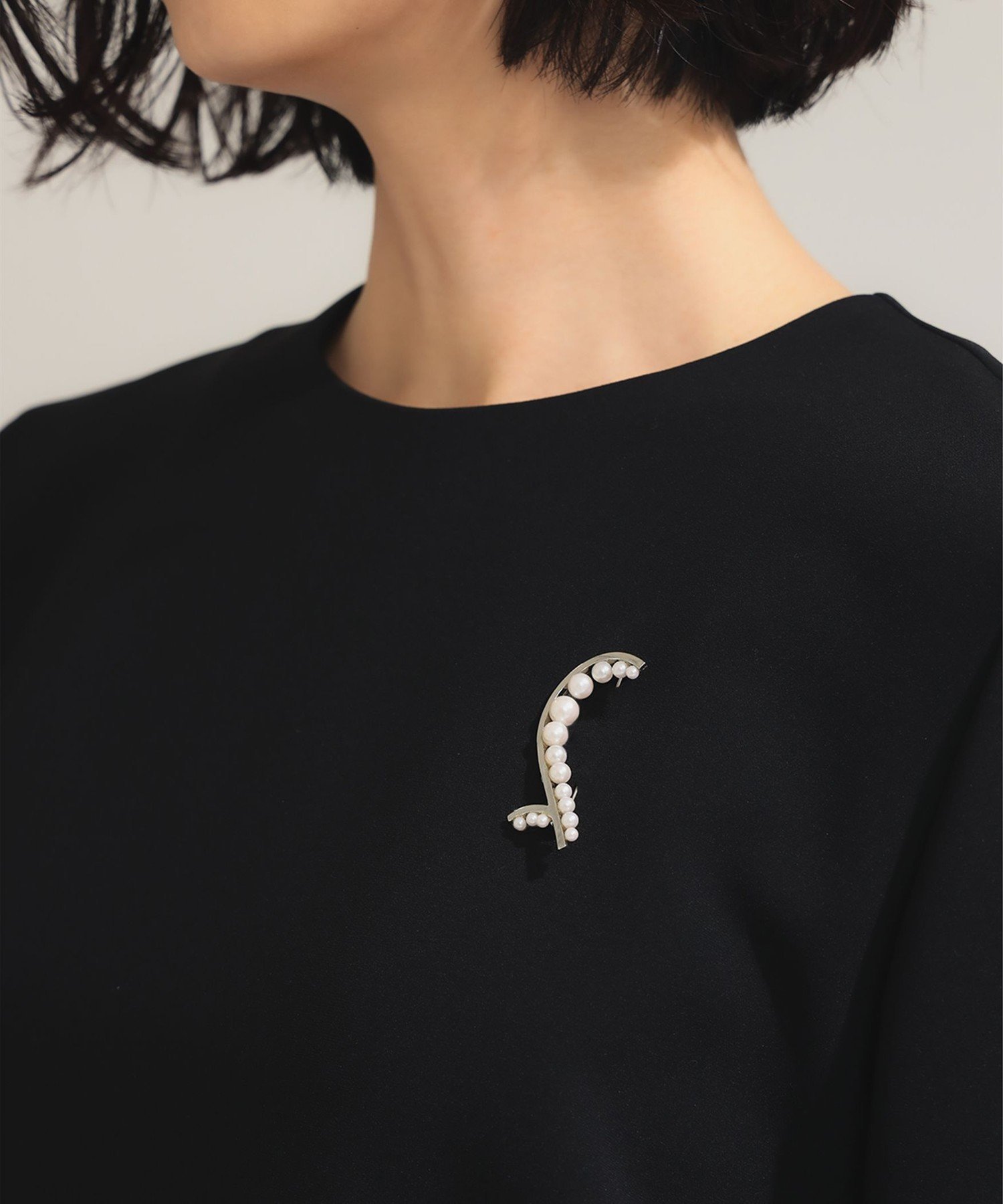 Demi-Luxe BEAMS IRIS47 / phacelia ブローチ ビームスセレモニー2026 デミルクス ビームス アクセサリー・腕時計 ブローチ・コサージュ・バッジ シルバー【送料無料】