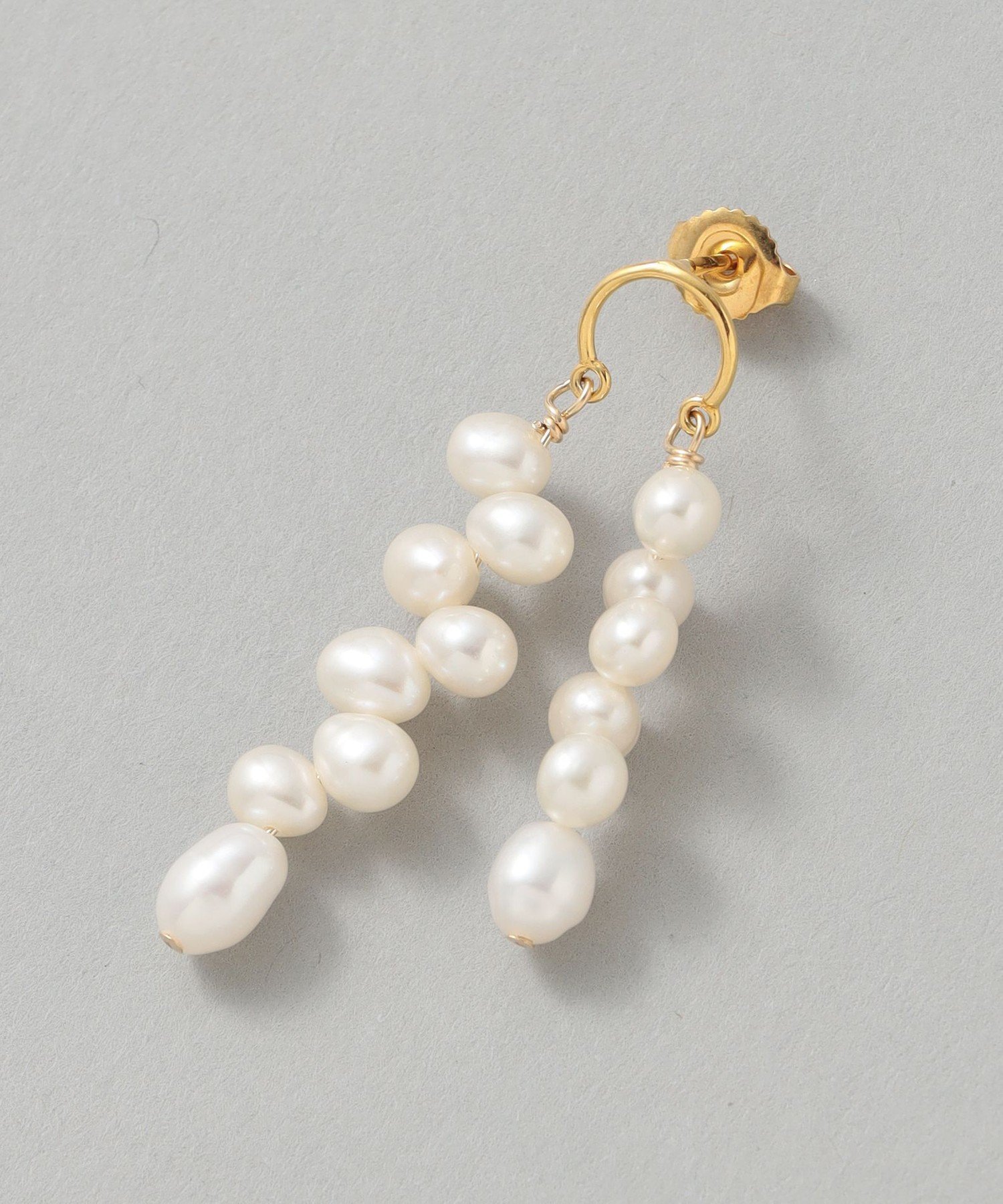 【SALE／20%OFF】EPOCA 【Mounir】ボリュームパールピアス《WEB&EPOCA THE SHOP店舗限定》 エポカ アクセサリー・腕時計 ピアス ゴールド【送料無料】