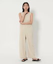 MARW UNITED ARROWS <MARW UNITED ARROWS>ノースリーブ オールインワン -UVカット- ユナイテッドアローズ オールインワン・オーバーオール オールインワン・つなぎ ブラック ベージュ【送料無料】