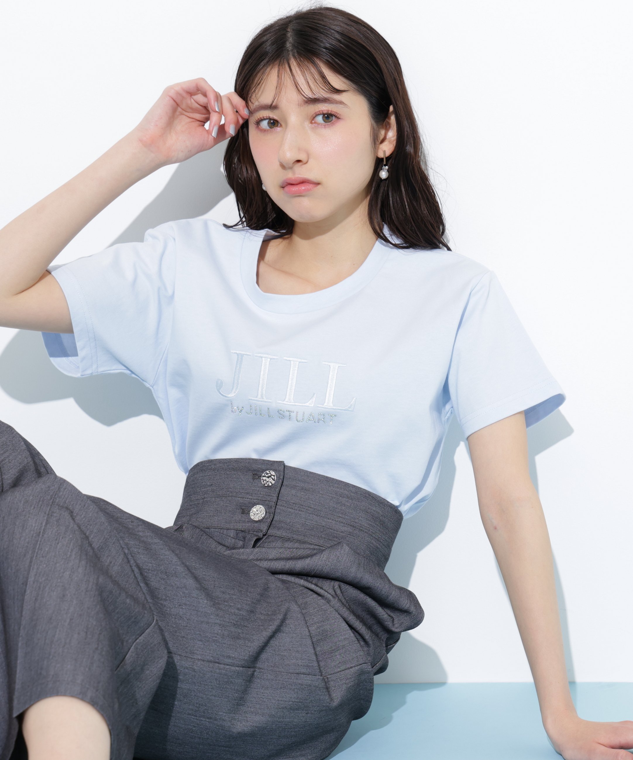 ★韓国の人気★【JILLSTUART】★NEWYORK JEANS 半袖 Tシャ.ツ★ 楽天市場】ジルスチュアート(Tシャツ・カットソー|トップス