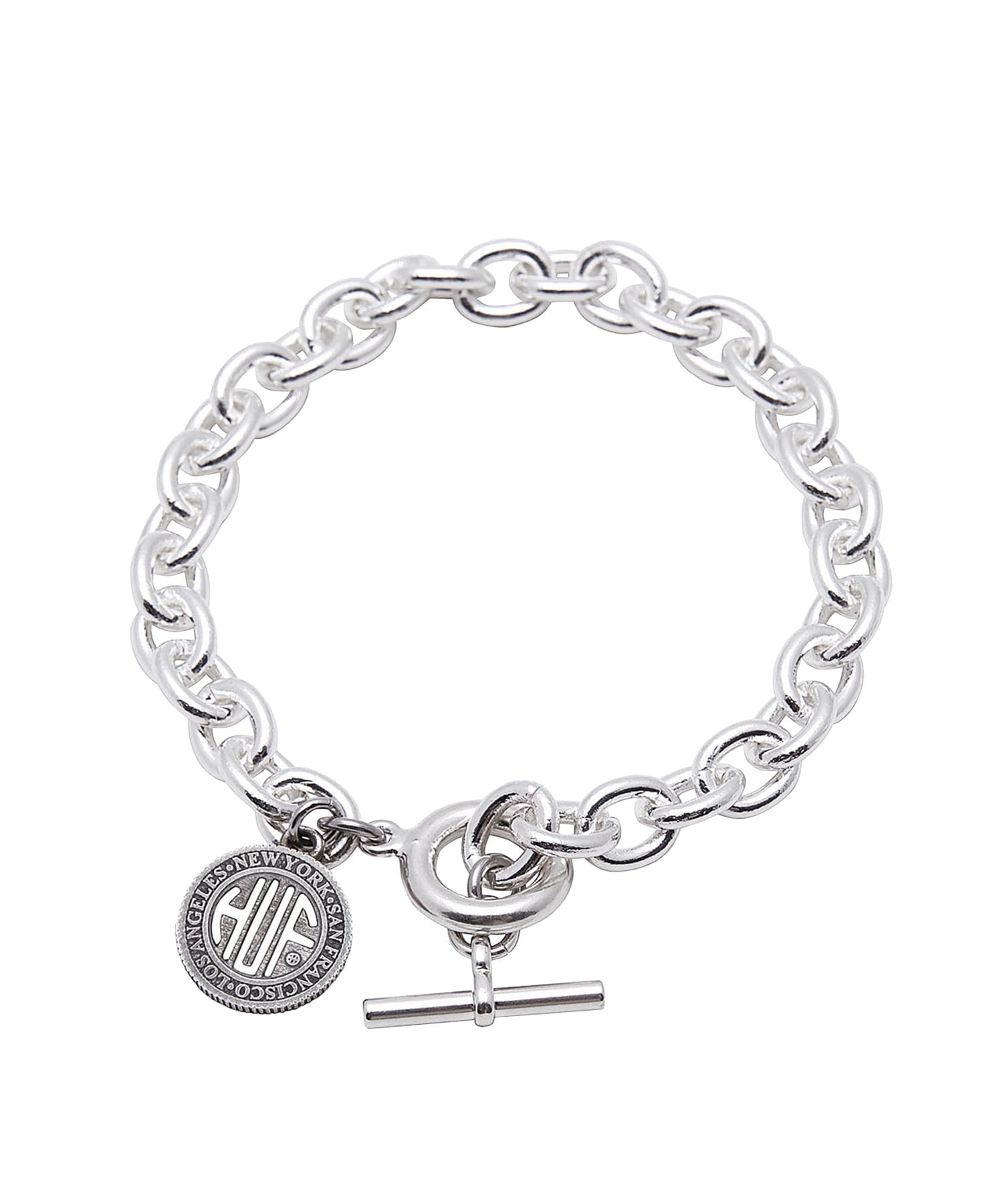 HUF REGIONAL BRACELET SILVER / HUF ブレスレッド ハフ トップス カットソー・Tシャツ シルバー【送料無料】
